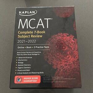 Kaplan MCAT Test Prep Books